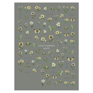 TSUMEKIRA(cL) DAISY vf[X9 DAISY'S GARDEN WHITE NN-DAI-112yz@:[/s/s/wszykCEE͔zBsz