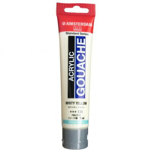 アムステルダム アクリリックガッシュ 70ml ホワイティ イエロー AAG70 131 441459【メーカー直送:代金引換不可:同梱不可】【北海道・沖縄・離島は配達不可】
