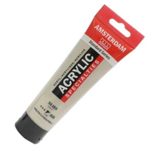 ターレンス アムステルダムアクリリックカラー120ml 800 シルバー T1709-800 498345【メーカー直送:代金引換不可:同梱不可】【北海道・沖縄・離島は配達不可】