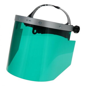 DTフェイスシールドかぶり型ワイド グリーン DT-KFS-GW 805418【メーカー直送:代金引換不可:同梱不可】【北海道・沖縄・離島は配達不可】