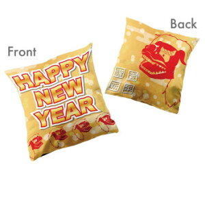 N�N�b�V�����J�o�[�@HAPPY NEW YEAR�@W330×H330mm�@40210�y���[�J�[�����F��������s�F�����s�z�y�k�C���E����E�����͔z�B�s�z