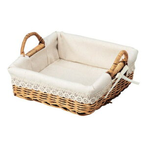 フェーン スクエアバスケット 布付き 63-51【メーカー直送:代金引換不可:同梱不可】【北海道・沖縄・離島は配達不可】