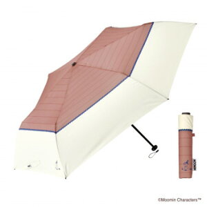 軽量折りたたみ傘 50cm MOOMIN リトルミィピンク U350-0708PK1-BE【メーカー直送:代金引換不可:同梱不可】【北海道・沖縄・離島は配達不可】