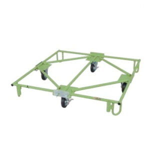 サカエ 樹脂パレット台車 取手ナシタイプ 1115×1105mm SC-110【メーカー直送:代金引換不可:同梱不可】【北海道・沖縄・離島は配達不可】