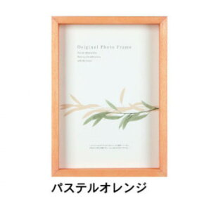 A.P.J. BOXフレーム アートボックスフレーム(高さ:35mm) B5サイズ(182×257mm) パステルオレンジ・0021768337【メーカー直送:代金引換不可:同梱不可】【北海道・沖縄・離島は配達不可】