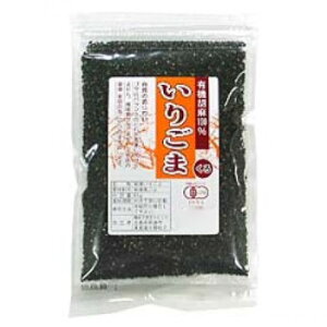マルシマ 有機いりごま(黒) 60g×10袋 2329【メーカー直送:代金引換不可:同梱不可】【北海道・沖縄・離島は配達不可】