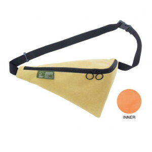 KAKSI(カクシ) トライアングルボディバッグ ベージュ×カーキ SN00187【メーカー直送:代金引換不可:同梱不可】【北海道・沖縄・離島は配達不可】