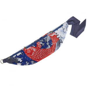 大西賢製販 Ripple 風呂敷包み風ボディバッグ 鯉滝登り TB20-A01【メーカー直送:代金引換不可:同梱不可】【北海道・沖縄・離島は配達不可】