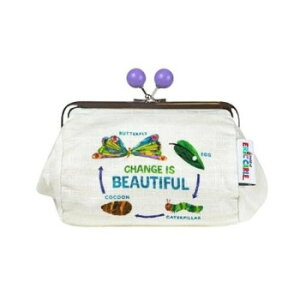 はらぺこあおむし 口金たわらポーチ チェンジ CKEC0030-2【メーカー直送:代金引換不可:同梱不可】【北海道・沖縄・離島は配達不可】