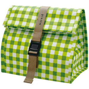 piatto ランチバッグ ギンガムチェック GREEN A624GR【メーカー直送:代金引換不可:同梱不可】【北海道・沖縄・離島は配達不可】