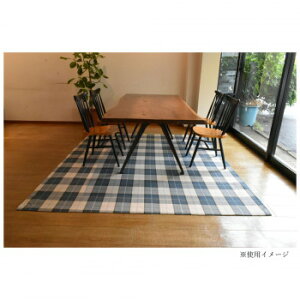 �_�C�j���O���O�@Classic check�@�N���V�b�N�`�F�b�N Blue�@�u���[ 220×250�y���[�J�[�����F��������s�F�����s�z�y�k�C���E����E�����͔z�B�s�z