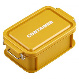 オーエスケー CNT コンテナランチボックス(仕切付) CNT-450 イエロー 450ml【メーカー直送：代金引換不可：同梱不可】【北海道・沖縄・離島は配達不可】