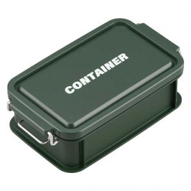 オーエスケー CNT コンテナランチボックス(仕切付) CNT-600 グリーン 600ml【メーカー直送：代金引換不可：同梱不可】【北海道・沖縄・離島は配達不可】