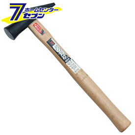 藤原産業 片口玄能 中 450G [大工道具 金槌 木柄玄能]