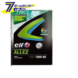 elf MOLYGRAPHITE ALLEZ 10W40 部分合成油 良好品 エルフ エンジンオイル 4L×6入り 63％以上節約 1ケース 自動車
