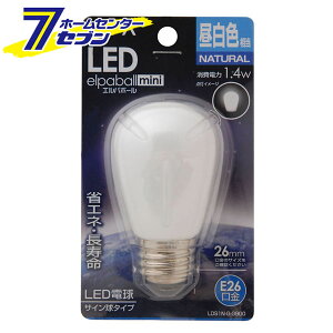 LED�d���T�C����E26 LDS1N-G-G900 ELPA [�ȃG�l]
