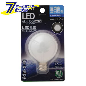 LED�d��G50�^E17 LDG1N-G-E17-G260 ELPA [LED�d��]