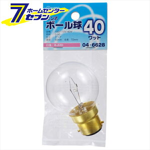 �I�[���d�@ �s�����{�[���� B-22D/40W �N���A04-6628 LB-G5B40-C[���M��:���M�d�����̑�]