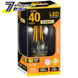 �I�[���d�@ LED�d�� �t�B�������g E26 40�`���� ������Ή�06-3482 LDA4L/D C6[LED�d���E����:LED�d���t�B�������g�^�C�v]