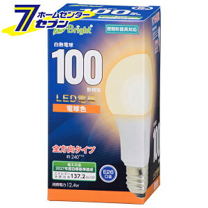 �I�[���d�@ LED�d�� E26 100�`���� �d���F06-4346 LDA12L-G AG27[LED�d���E����:LED�d����ʌ`]