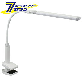 オーム電機 LEDデスクランプ クランプ ホワイト07-8616 LTC-LS36-W[照明器具:クランプライト]