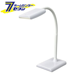 �I�[���d�@ LED�f�X�N�����v 440lm �z���C�g06-3821 DS-LS16P-W[�Ɩ����:�f�X�N���C�g]