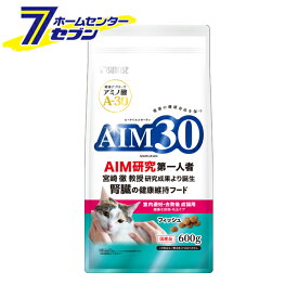 マルカンサンライズ AIM30 室内避妊・去勢後成猫用 健康な尿路・毛玉ケア フィッシュ 600g [キャットフード ドライ ねこ ネコ 餌 えさ ペットフード]