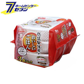 アイリスオーヤマ お米 低温製法米のおいしいごはん 国産米100% 150g×3P×8 （ケース販売） [パック米 パックごはん レトルトごはん ご飯 ごはんパック 白米 保存 備蓄 非常食 ケース購入 まとめ買い]【hc9】