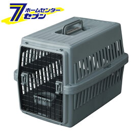 中型犬 エアトラベルキャリー Mサイズ 〜20kg ダークグレー ATC-670 [飛行機可 防災 ペット 同行避難 アイリスオーヤマ]
