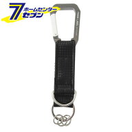 中林製作所 タフレーベル ストラップ付L角型カラビナ チタン VE×-212 [ストラップ キーホルダー 工具袋 …