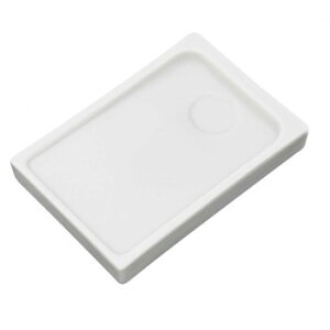 墨運堂   白陶硯 小 60×90mm 24061【配送方法:メール便/同梱不可/代引不可/日時指定不可】【北海道・沖縄・離島は配達不可】