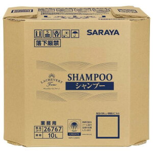 サラヤ L・Vファーノシャンプー10L B.I.B 26767【メーカー直送:代金引換不可:同梱不可】【北海道・沖縄・離島は配達不可】