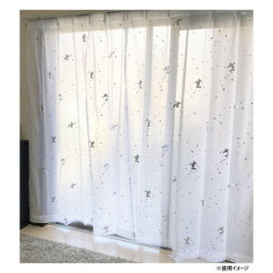 �f�B�Y�j�[ �~�b�L�[ ���[�X���J�[�e�� 100×198cm SB-580-D�y���[�J�[�����F��������s�F�����s�z�y�k�C���E����E�����͔z�B�s�z