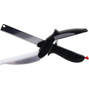 まな板不要 クレバーカッター ブラック【メーカー直送:代金引換不可:同梱不可】【北海道・沖縄・離島は配達不可】