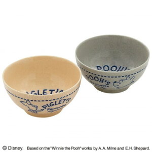 三郷陶器 ディズニー ラブ・トゥ・グロー プーさん ペアボウルセット 3533-01【メーカー直送:代金引換不可:同梱不可】【北海道・沖縄・離島は配達不可】