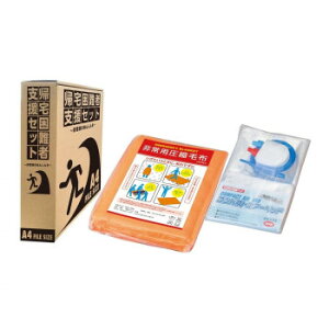 ナカガワ 防災用品 帰宅困難者支援セット (圧縮毛布・コンパクトエアーベッド) KS25-2 KS25-2【メーカー直送:代金引換不可:同梱不可】【北海道・沖縄・離島は配達不可】