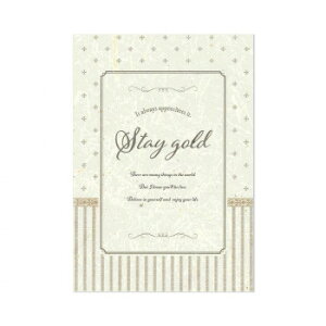 JU \y[p[bZ[WJ[h L STAY GOLD x[W 36P101P0403y[J[FsFszykCEE͔zBsz