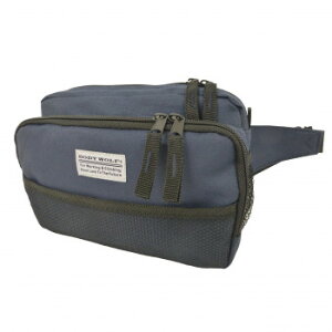 イコマ創芸 BODY WOLF ボディバッグ ウエストバッグ 2WAY仕様 ネイビー BW-23【メーカー直送:代金引換不可:同梱不可】【北海道・沖縄・離島は配達不可】
