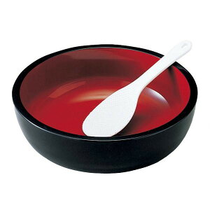 東出漆器 9.0こね鉢 黒内朱 白飯平付 2020【メーカー直送:代金引換不可:同梱不可】【北海道・沖縄・離島は配達不可】