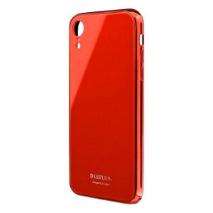 iPhoneXR �w�ʃK���X�V�F���P�[�XSHELL GLASS PREMIUM ���b�h LP-IPMGSPRD�y���[�J�[�����F��������s�F�����s�z�y�k�C���E����E�����͔z�B�s�z