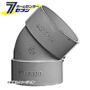 �Z�L�X�C PVC VU-45°L 45°�G���{ 75 �iVU-45L_75�j [ �ϐ����w�H��]