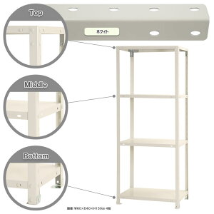 �y�|�C���g10�{�z�X�}�[�g���b�N ��60×���s40×����150cm 4�i �z���C�g NSTR-536-4 �L�^�W�} [�X�`�[���I �X�`�[�����b�N �I�t�B�X�Ƌ� �Ɩ��p ���[�I ���[���b�N](hc9)�y�|�C���gUP:2025�N12��19��10:00