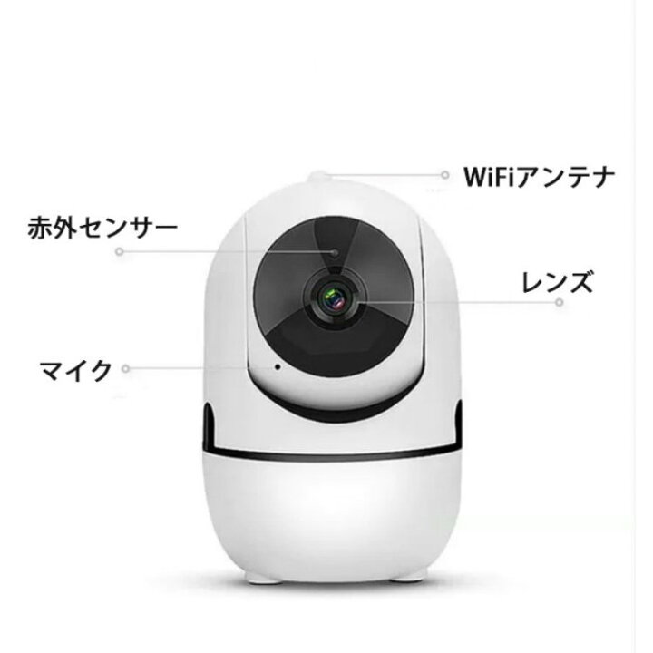 ディズニープリンセスのベビーグッズも大集合 遠隔 防犯カメラ 自動追跡 スマホ監視 Y26a New Wi Fi 360度 暗視 留守番 3mp画素 ベビーモニター 追跡 ペット 動体検知 自動追尾 監視カメラ 防犯カメラ