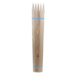 【配送不可|店頭受取限定】 国産 杉 角杭 束売り 10本入 H1500mm×45mm×45mm エクステリア 木材 杭