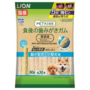 PETKISS H݂̎K Y 炩^Cv ^[^p 80g CI LION