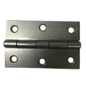 ハイロジック 鉄丁番 厚口 76mm 1枚入り 家具 建具 DIY 補修 開き扉用 蝶番