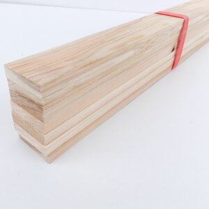 【配送不可|店頭受取限定】 福岡興産 束売り 桧小割材 約910×10×42 7枚束 KD材 木材 (カット可)