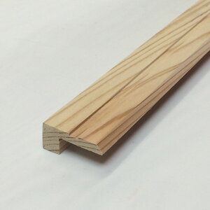 【配送不可|店頭受取限定】 杉 モールディング 見切り 約幅15mm×高さ34mm×長さ1950mm 国産 和室造作部材