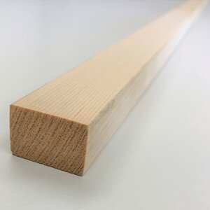 【配送不可|店頭受取限定】 赤松KDプレーナー上小無地 厚み19mm 幅28mm 長さ2985mm 木工 リフォーム 無塗 面取り (カット可)