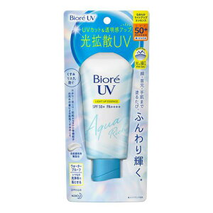 ビオレUV アクアリッチ ライトアップエッセンス サンカット 70g 花王 Kao 日焼け止め SPA50+/PA++++ スーパーウォータープルーフ